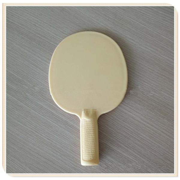 Green Outdoor Table Tennis Racket Plastic Weather Shock Resistant For Children Practice Training