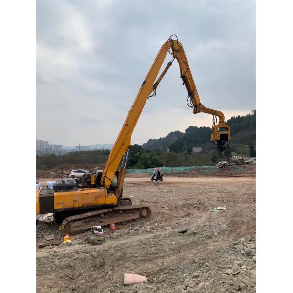 Lleve - SK380 el excavador resistente Pile Driver Arm y el material largo del auge Q345B Q355B