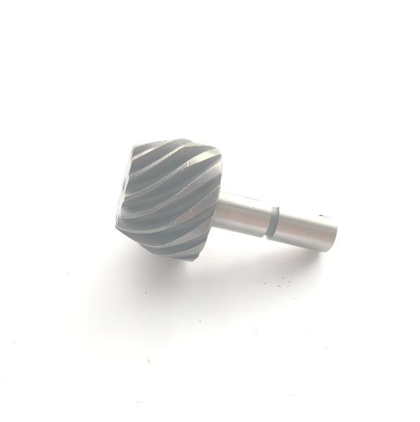 Mechanical Metal Bevel Gears 20 Degree Pressure Angle With Black Coating Treatment