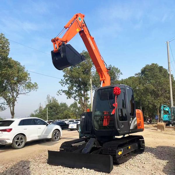 7T Mini Used Hitachi Excavators Zx70 Backhoe High Power