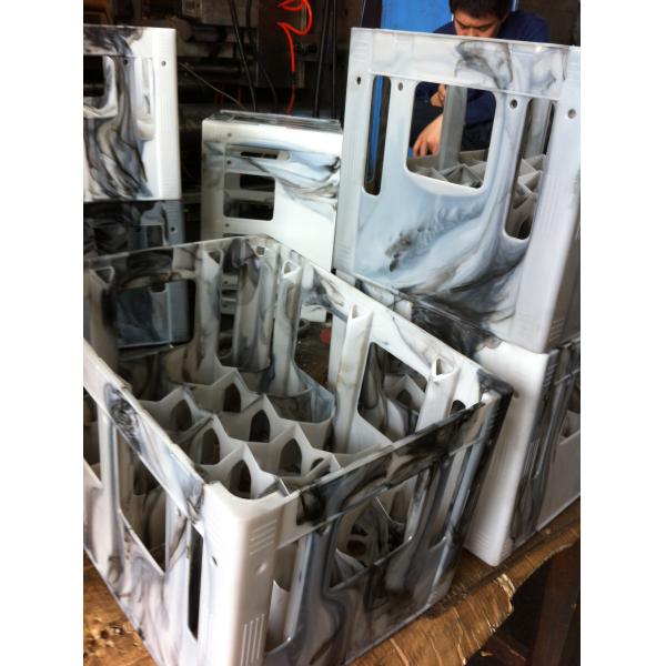 Машина инжекционного метода литья пива 12 бутылок пластиковая с силой мотора 55кв