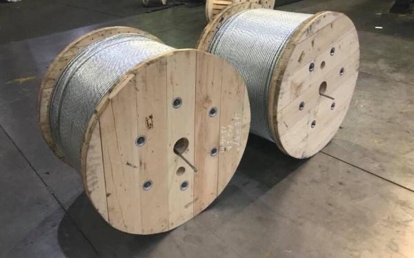 1/2(7x4.19mm) Guy Strand EHS Class A ASTM A 475 For ACSR Conductor , High Strand Wire