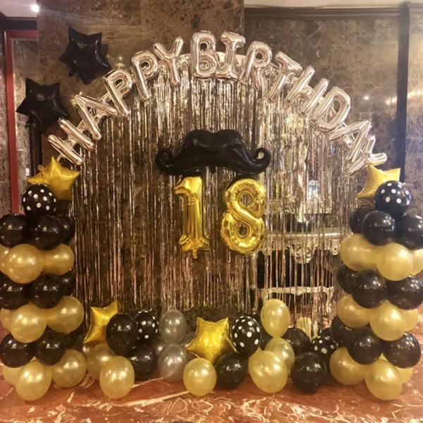 Красочные пластиковые фрески фольга Занавес для дня рождения Свадьбы и праздники