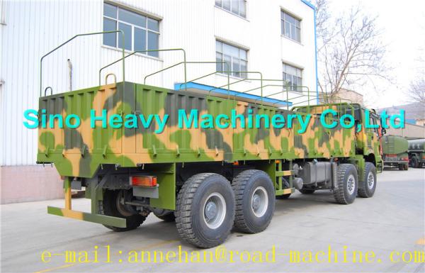 SINOTRUK HOWO  8x8 All Wheel Cargo Truck 371HP heavy duty box truck EUROII/III LHD RHD