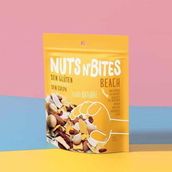 Custom Reseal Plastic Aluminum Foil Dry Food Packaging Stand up Pouch Snack Cashew Nuts Packaging Bags With Zipper