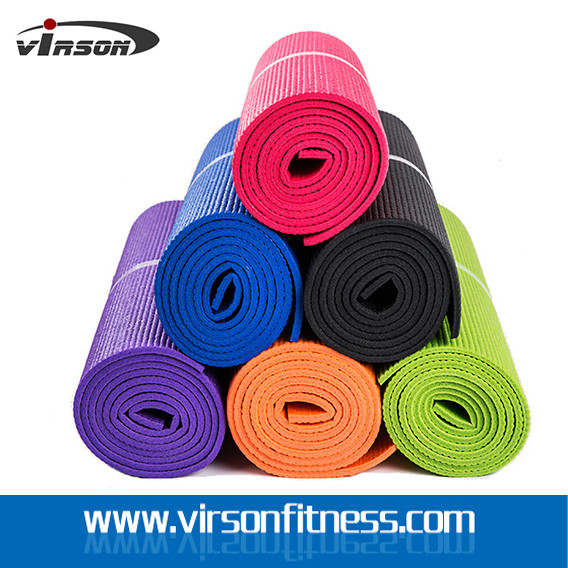 Yoga & Pilate Type High DensityECO PVC cheap  yoga mats.single layer  yoga mat