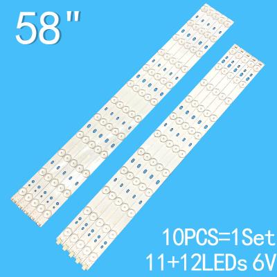 58 polegadas de luz de fundo para Sony TV LED58R5500F 58E5530F 58E560S 58R550F Ph58e38 Ph58e38dsg