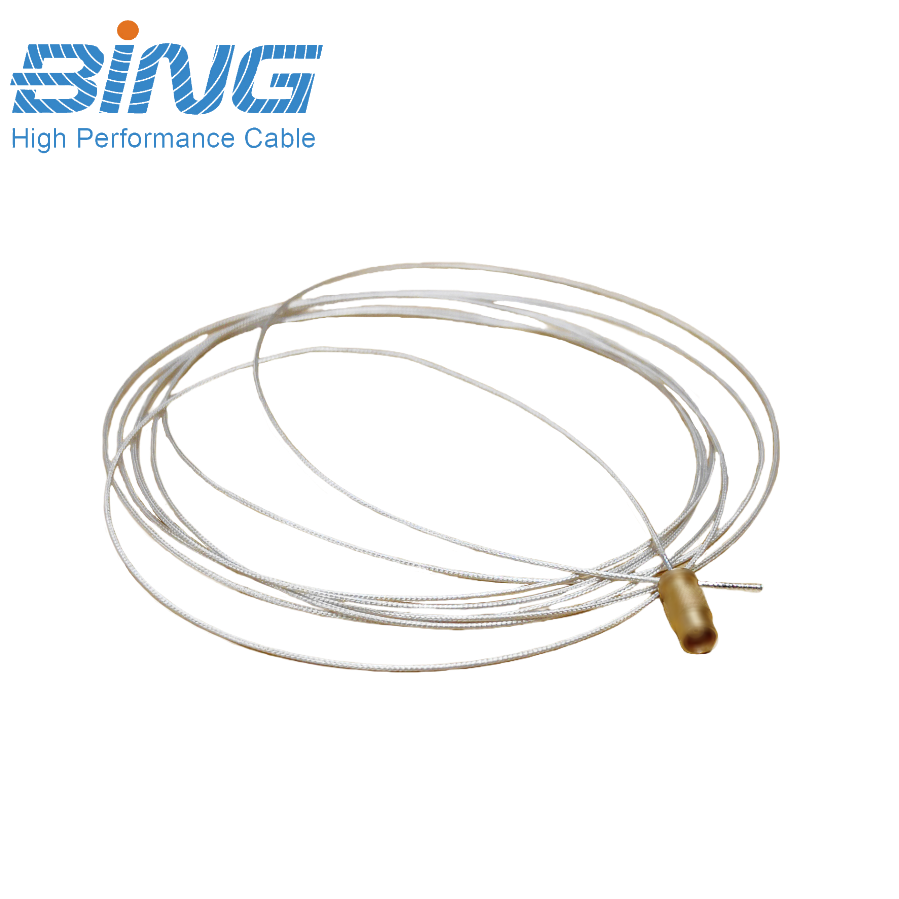 RF1.48 Miniature Coax Silver Plated Copper Conductor FEP Insulation for Low Loss Equipment