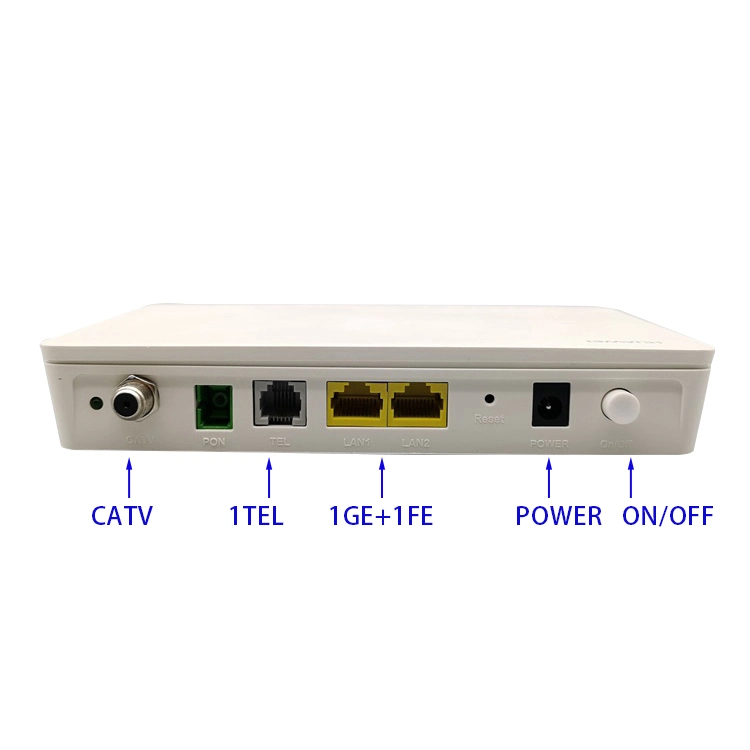 OEM HK729 FTTH ONU ONT CATV 1GE 1FE CATV FIEBERHOME 2 ПЕРЕНОСИТ
