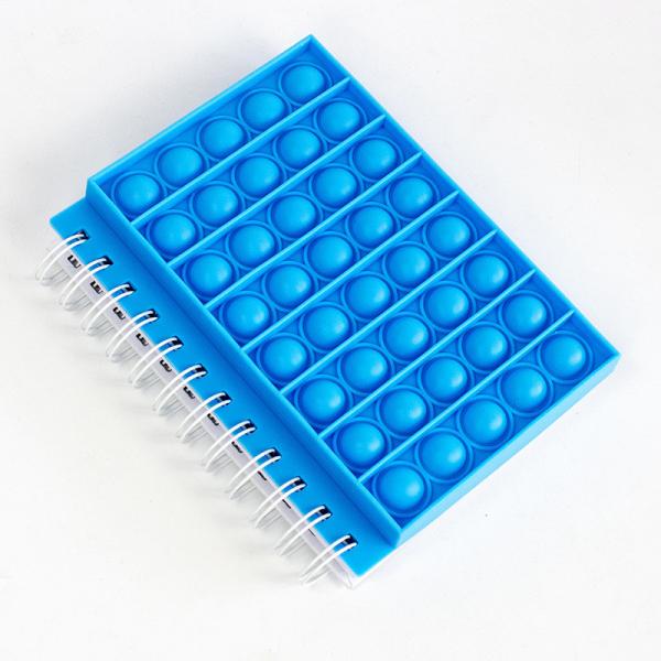 カスタムトラベラーズ シリコンスピラル日記ノートブック ポップ・イット・ゲームカバーと磁性