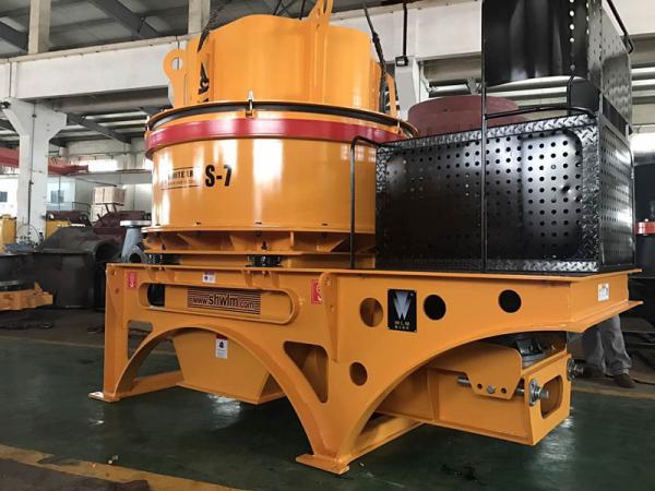 Small VSI Sand Making Machine River Rock Sand Maker With 80TPH Capacity