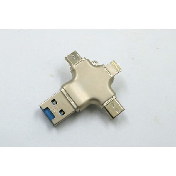 4 в одном типе вспышке USB C OTG управляет 2,0 3,0 30MB/S для телефона Android