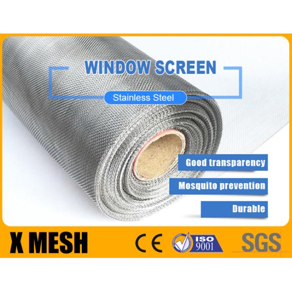 T316 Material Security Screen Mesh Replacement Stainless Steel Door Mesh