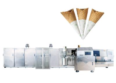 Linha de produção de alta velocidade do cone do açúcar para o CE do waffle de Shell da bolacha do milho aprovado