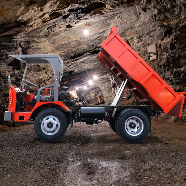 3 Ton Underground Articulated Truck Diesel Portable 4x4 Wheel