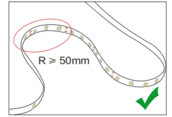 120LEDs/M свет прокладки IP20 СИД 2835 SMD DC24V 10mm для крытого украшения