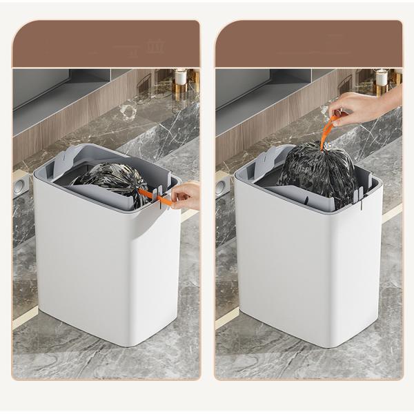 Intelligent Trash Can Smart Sensor Waterproof Dustbin Household Induction Garbage Bin Automatic Packing House Garbage Can