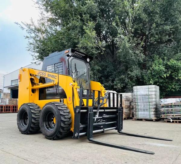 AC Mini Skidsteer Skid Steer Loader 500kg 850kg 1050kg with Optional 4 in One Bucket