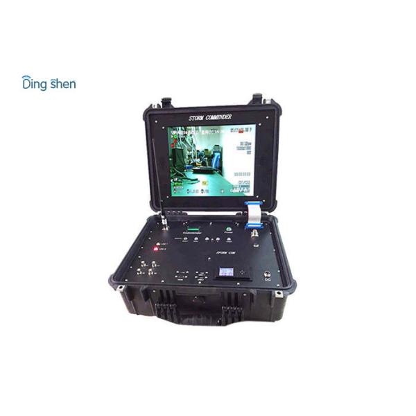 COFDM Vehicle Mounted Ground Station Receiver Video Link Transmitter RS232
