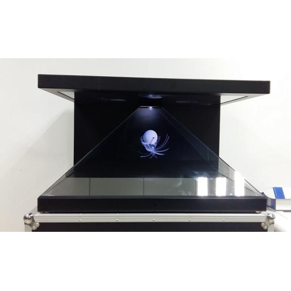 1920X1080 3D Holographic Projection Pyramid LED Advertising Display