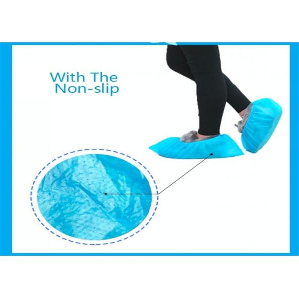 High Toughness Disposable Foot Covers Synthetic Polyethylene Material