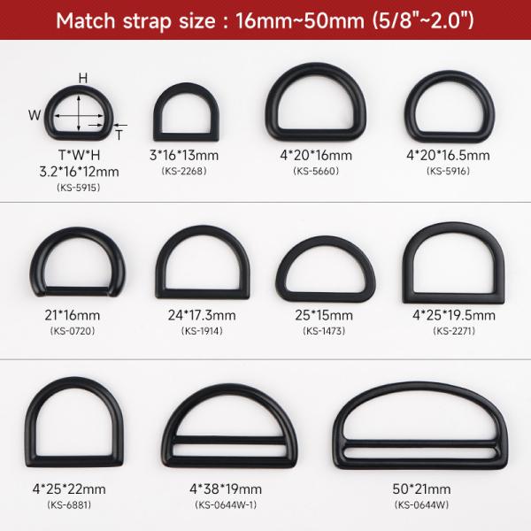 User-Friendly D Shape Metal Bag D Ring Hook Purse Loop for Handbags Convenient Design