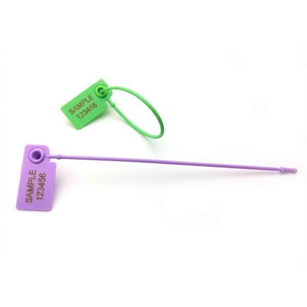 ABS Plastic Security Seals 73.5N Tensile Strength For Garment Clothes Shoes