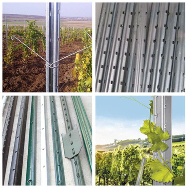 1.5-2mm Post Roll Forming Machine Galvanized steel 10-15 m/min