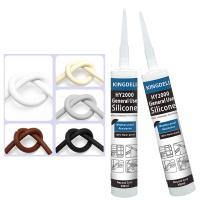 Adhesivo de silicona neutra impermeable de uso general para vidrio