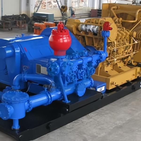 API 7K Oilfield Drilling Rig Hydraulic Triplex Mud Pump Unit Systems Mud For Oil Water Well