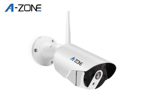 Indoor P2P Wifi Surveillance Camera Wireless , Bullet Cctv Camera 4 independent Detection Areas