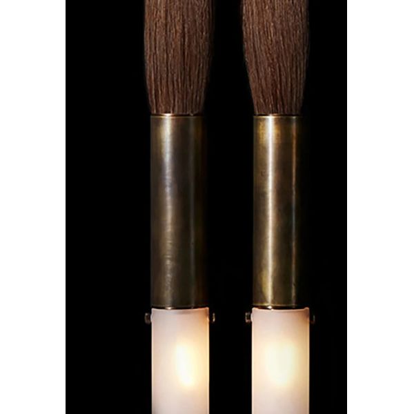 Copper Decor LED  Bedroom Corridor Hotel Living Dining Room Horsehair Sconce Wall Lamp  (WH-VR-148)