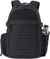 PVC Polyster Waterproof Military Bag With Bottle Holder For Men