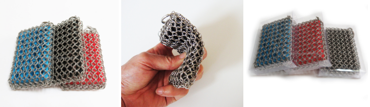 Сверхмощный очищая уборщик Chainmail литого железа кольца