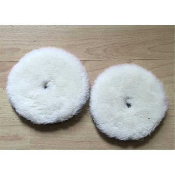 Lanas gancho de 6 pulgadas y tampones para pulir del lazo, cojines que pulimentan de la zalea para la limpieza del coche