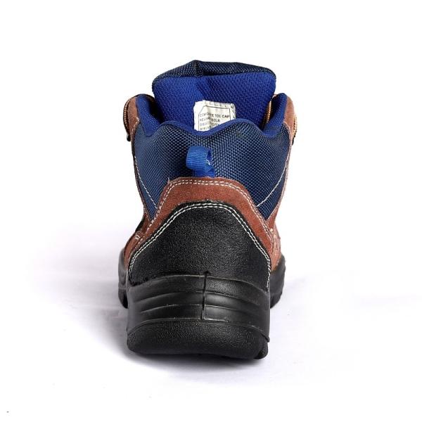 Comfortable EVA Insole Steel Toe Safety Boots PU Outsole for Oil and Gas Industry Work Shoes