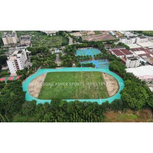 Pista de alta flexibilidad y alta sacudida con estructura integrada