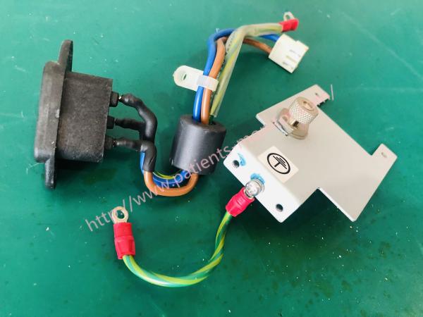 Soquete de poder NC-714 do desfibrilador de TEC-7721C Cardiolife TEC-7621C