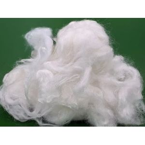 Premium White 5D*102mm Rayon Viscose Fiber Textile Raw Material