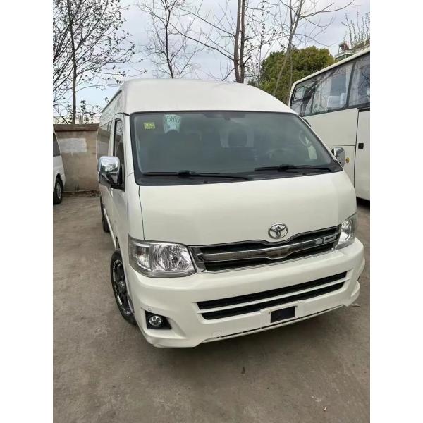 Hiace 13-Seat 4-Door Front-Wheel Drive Gasoline Engine Comfort And Accident-Free Second-Hand Minibus