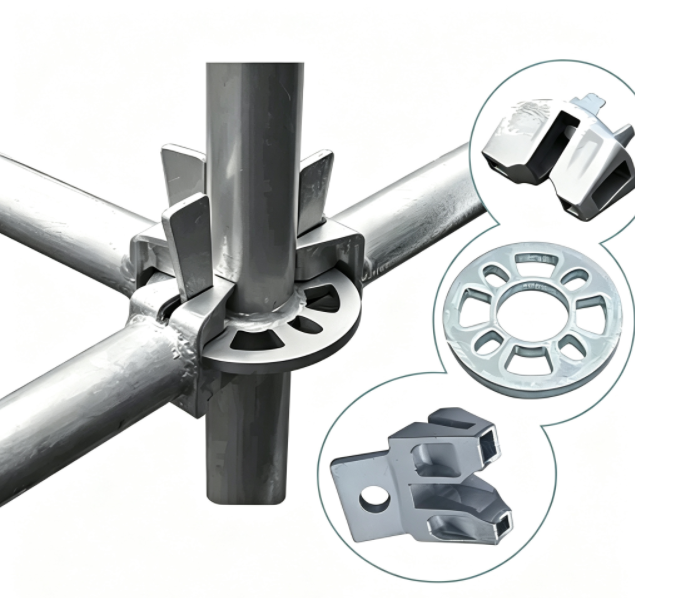 High Strength Q235 Steel Ringlock Scaffolding Ladder Parts 48.3mm
