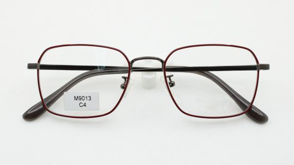 Square Metal Eyeglasses Frame Stainless Steel Frame Durable Reading Computer Glasses for Unisex Prescription Eyeglasses