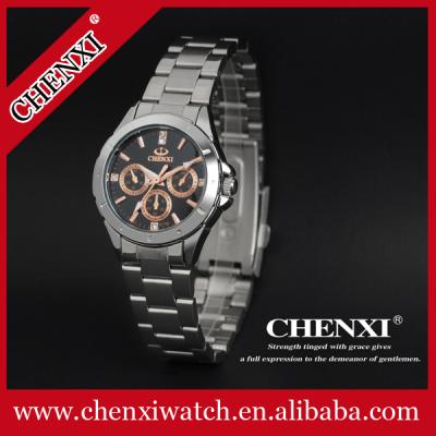Rose Gold 019A61D 2 Colors Available Black White Wristwatches Man New Women's Watch Couples Lovers Gift Watch