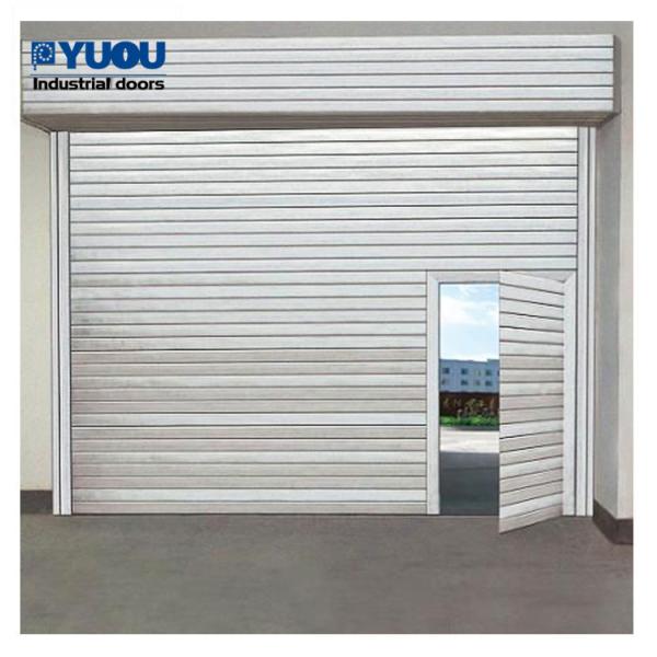 Commercial Fire Rated Roller Shutter Door Galvanized Steel 1.5KW 8m Side Sliding