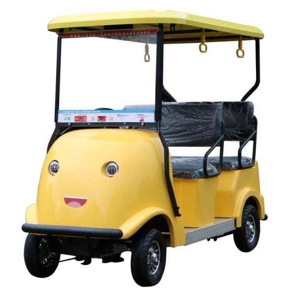 Scooter eléctrico de dibujos animados compartido por 4 personas