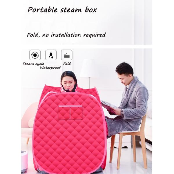 Beauty and Relaxation at Home Portable Mini Personal Steam Sauna with Electric Sauna Steam Generator