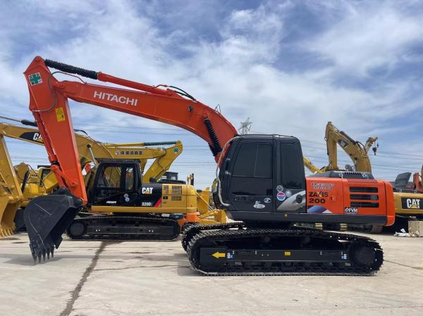 Used Hitachi ZX200 Excavator Medium Size Hydraulic Excavator