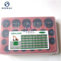 666 PCS Excavadora Reparación de caucho sello O-Ring Box Sello hidráulico Kit O-Ring Box