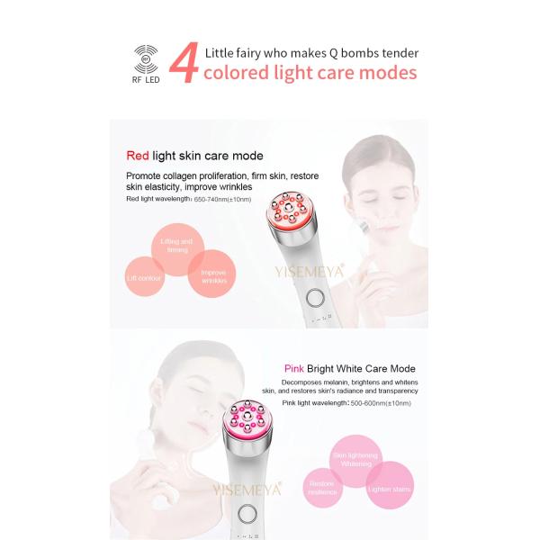 Acne Treatment RF LED Multifunction Beauty Device Facial Beauty Equipment