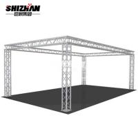 Cabina de feria al aire libre de armazón de aluminio con espiga de fácil montaje